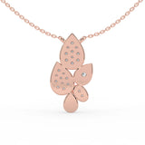 Celeste Minimal Spark Stud Pendant