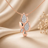 Celeste Minimal Spark Stud Pendant