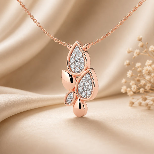 Celeste Minimal Spark Stud Pendant