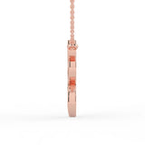 Celeste Gleam Leaf Cascade Pendant