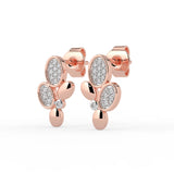 Celeste Petal Glow Spark Studs