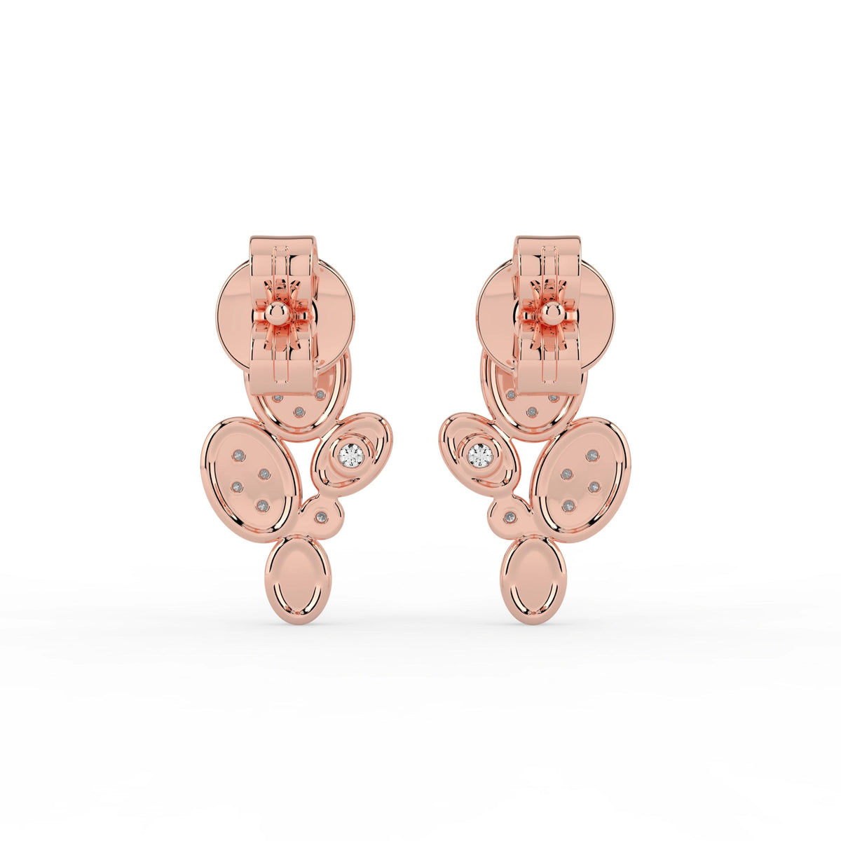 Celeste Petal Glow Spark Studs