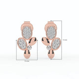 Celeste Petal Glow Spark Studs
