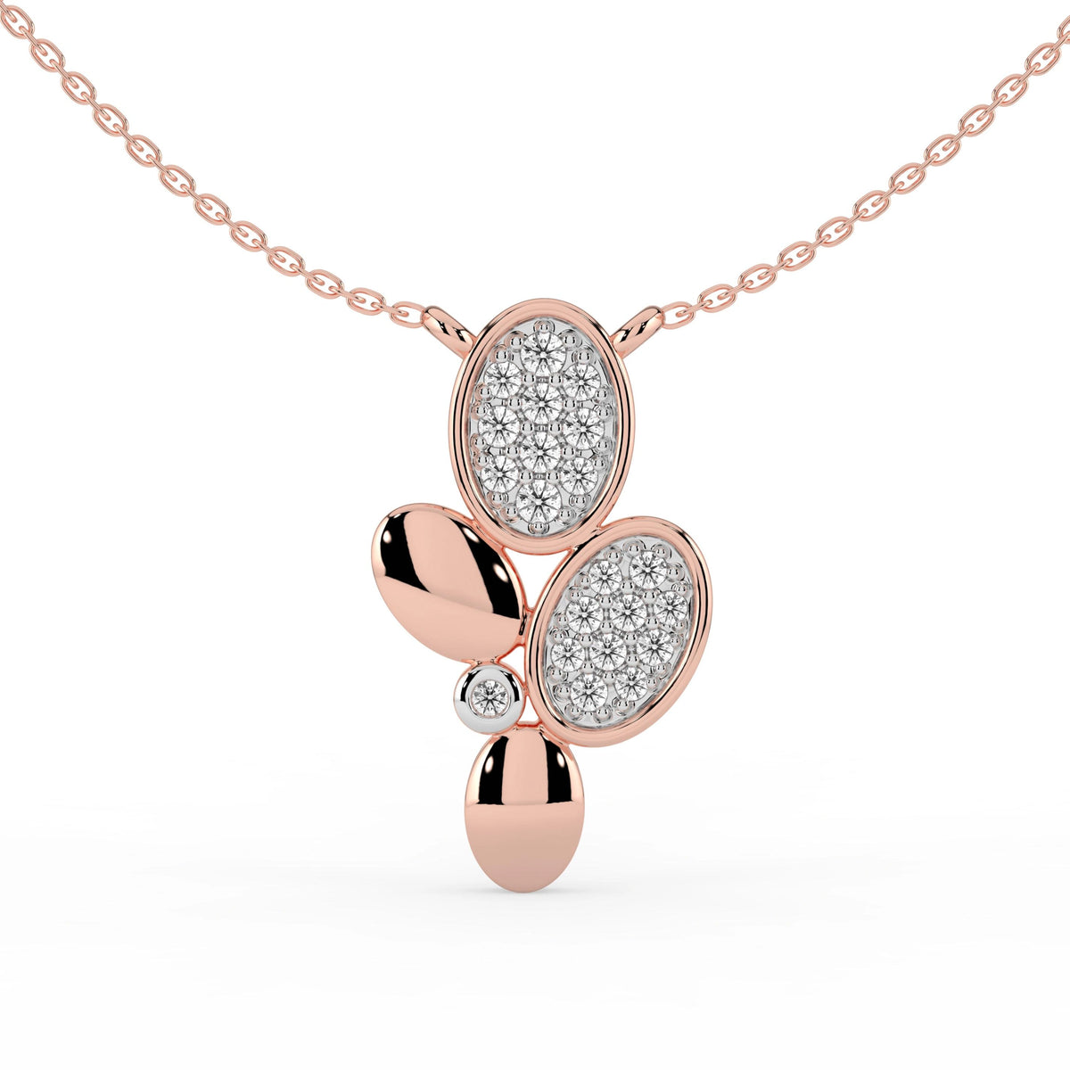 Celeste Golden Bloom Spark Pendant
