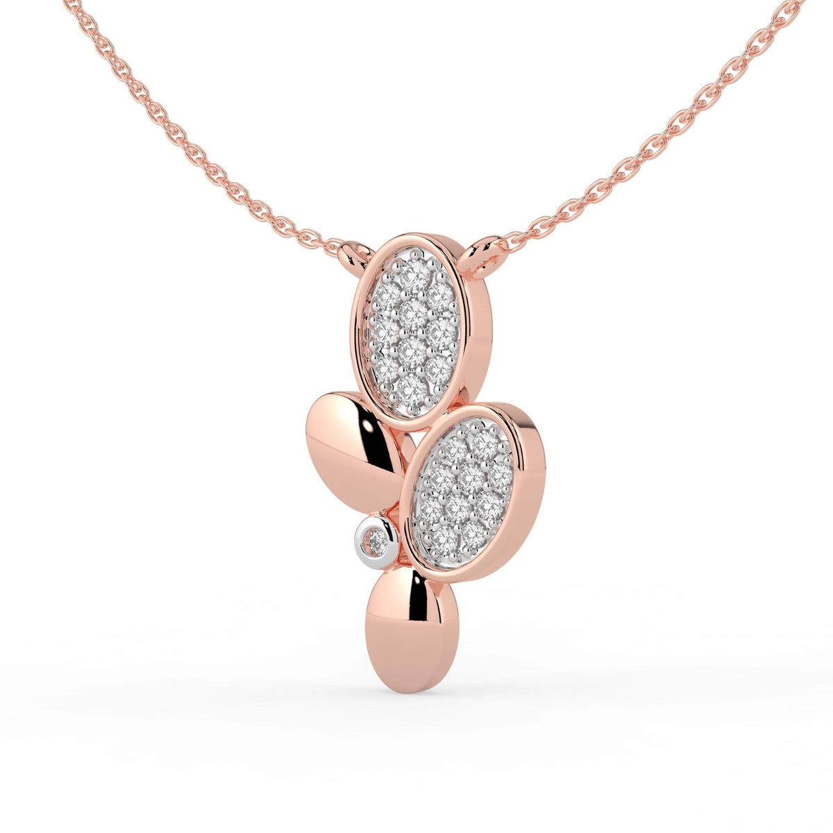 Celeste Golden Bloom Spark Pendant