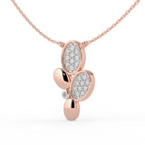 Celeste Golden Bloom Spark Pendant