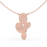 Celeste Golden Bloom Spark Pendant