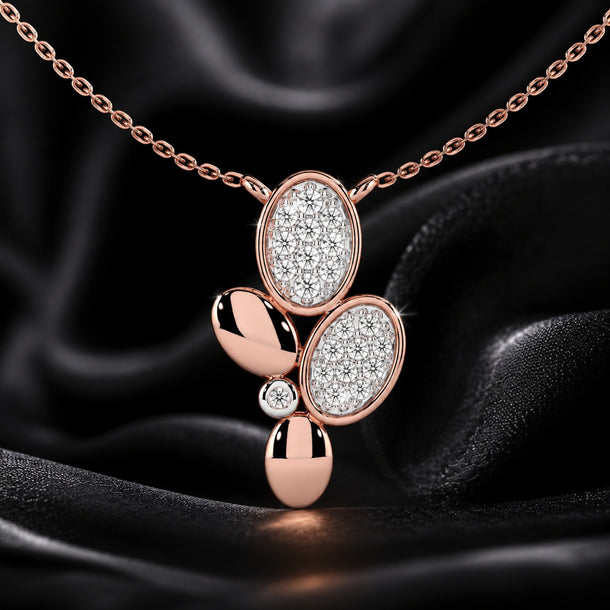 Celeste Golden Bloom Spark Pendant