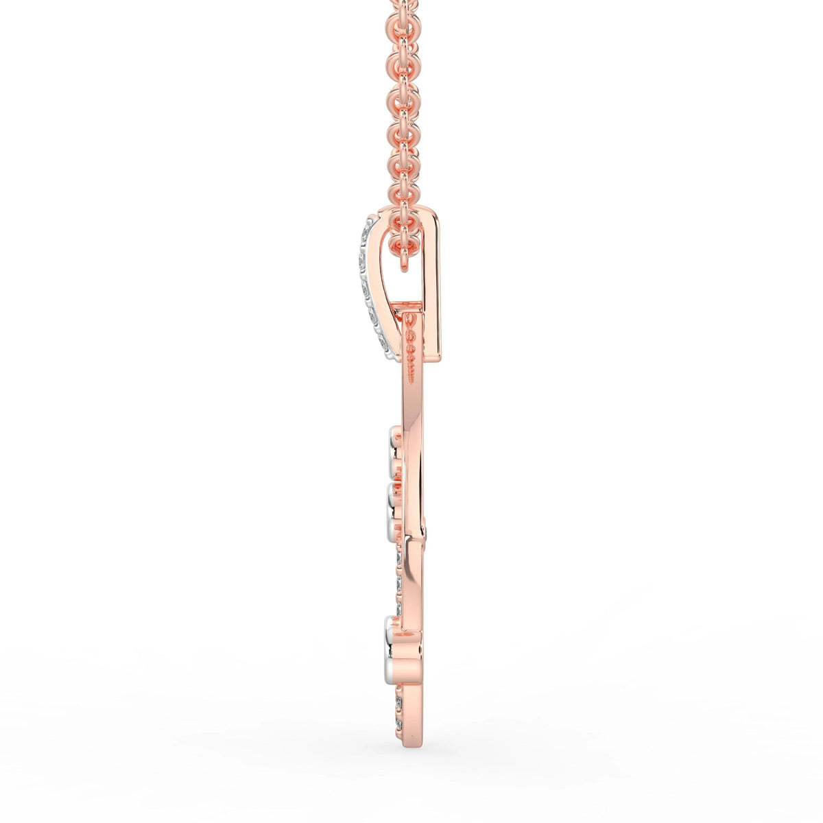 Celeste Radiant Curve Spark Pendant