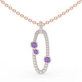Gem Pop Midnight Orbit Spark Pendant
