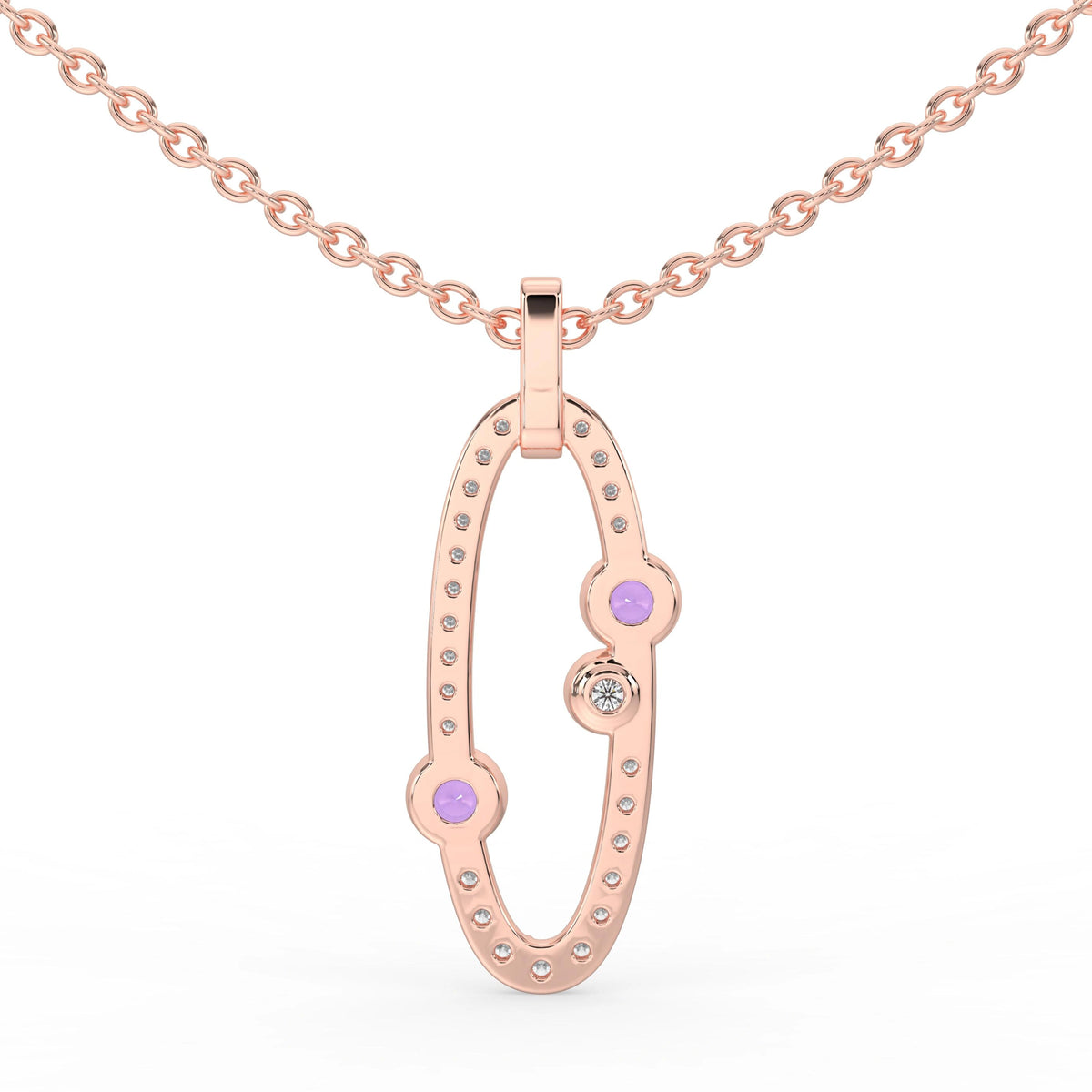 Gem Pop Midnight Orbit Spark Pendant