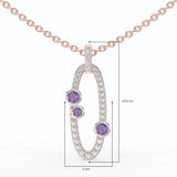 Gem Pop Midnight Orbit Spark Pendant