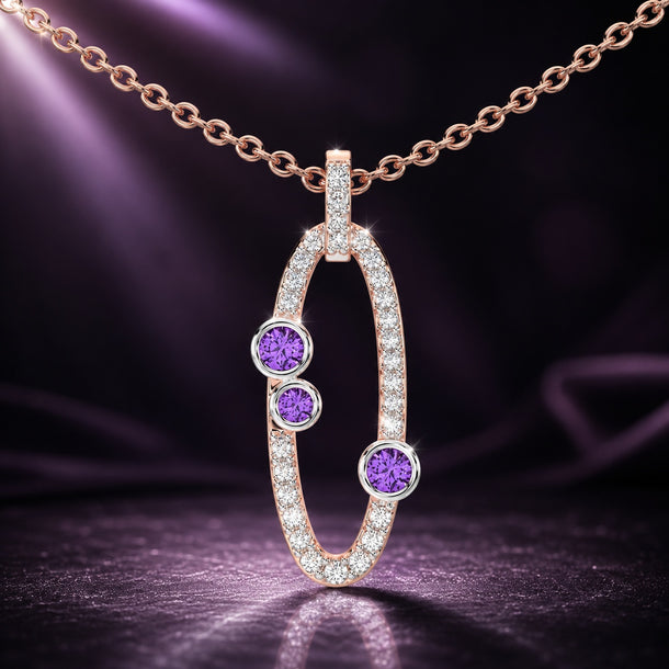 Gem Pop Midnight Orbit Spark Pendant