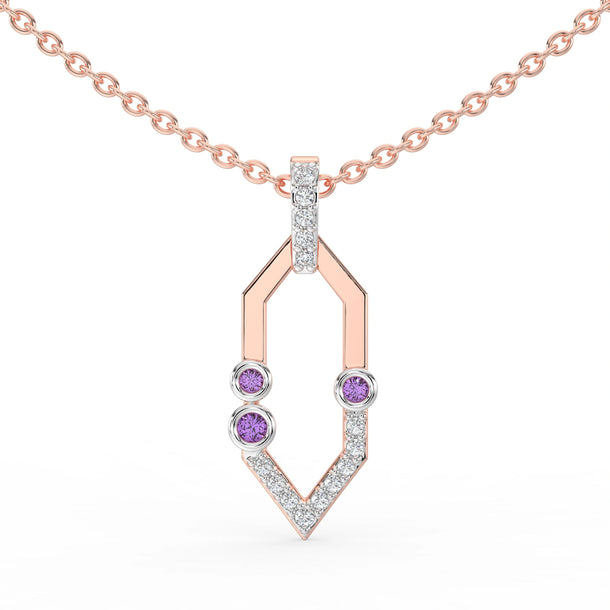 Celeste Luxe Prism Spark Pendant
