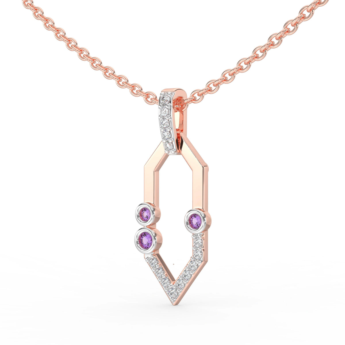 Celeste Luxe Prism Spark Pendant