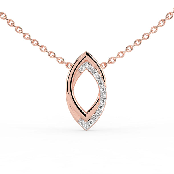 Celeste Graceful Glow Diamond Drop Pendant