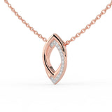 Celeste Graceful Glow Diamond Drop Pendant