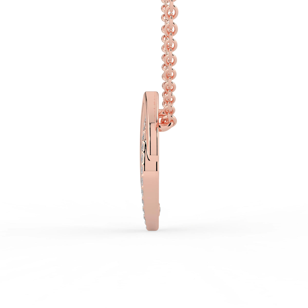 Celeste Graceful Glow Diamond Drop Pendant