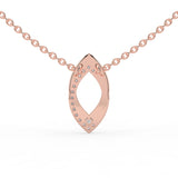 Celeste Graceful Glow Diamond Drop Pendant