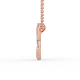 Celeste Elegant Spark Diamond Loop Pendant