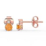 Gem Pop Midnight Sapphire Spark Studs