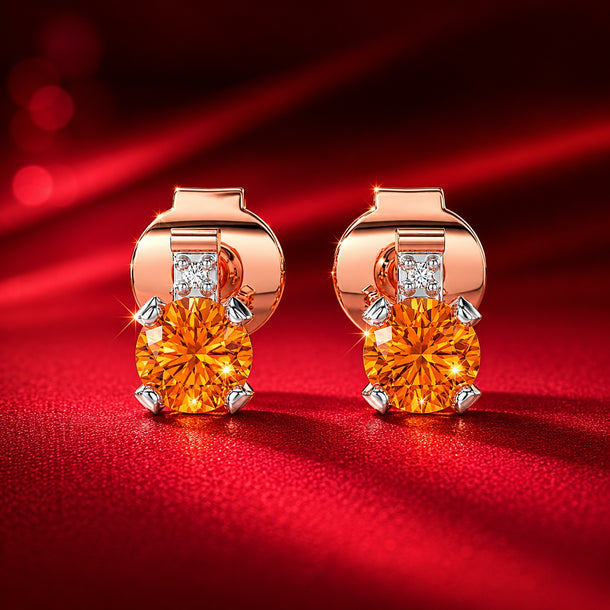 Gem Pop Midnight Sapphire Spark Studs