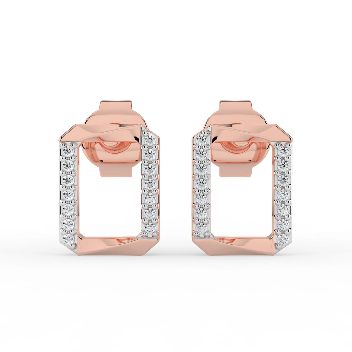 Celeste Modern Frame Spark Studs