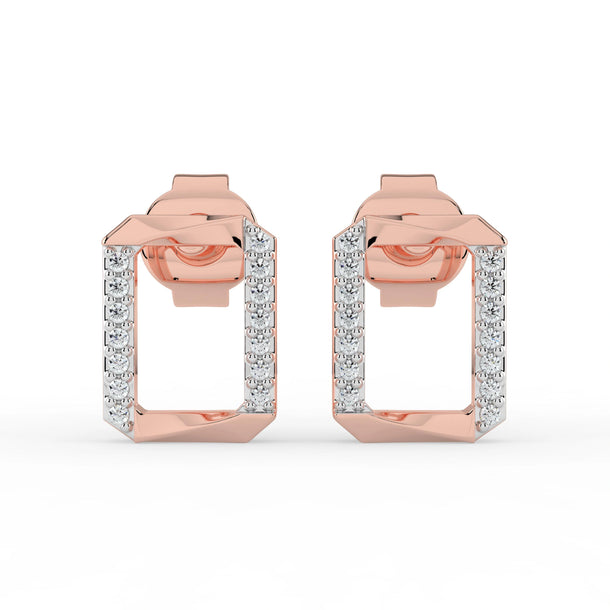 Celeste Modern Frame Spark Studs