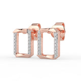 Celeste Modern Frame Spark Studs