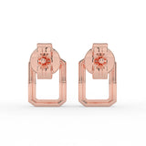 Celeste Modern Frame Spark Studs