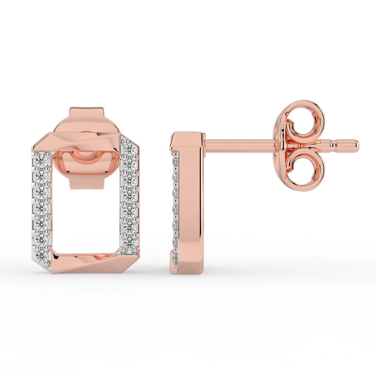 Celeste Modern Frame Spark Studs