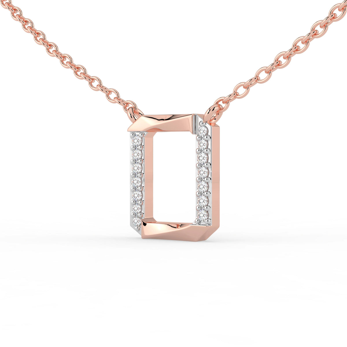 Celeste Gilded Frame Pendant