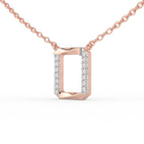 Celeste Gilded Frame Pendant
