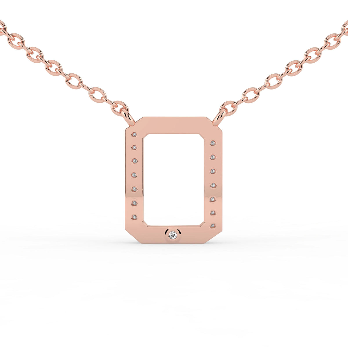 Celeste Gilded Frame Pendant