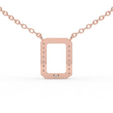 Celeste Gilded Frame Pendant