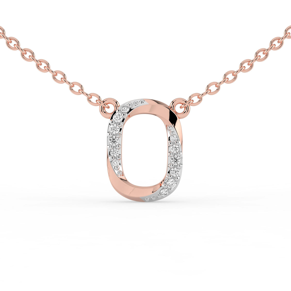 Celeste Golden Infinity Loop Pendant
