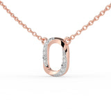 Celeste Golden Infinity Loop Pendant