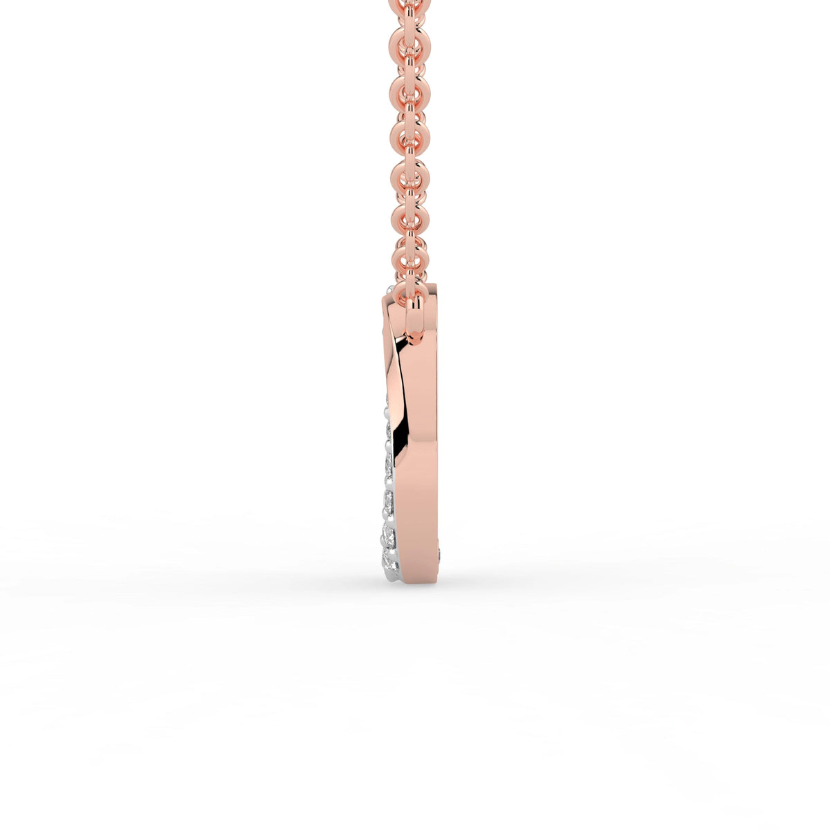 Celeste Golden Infinity Loop Pendant