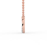 Celeste Golden Infinity Loop Pendant