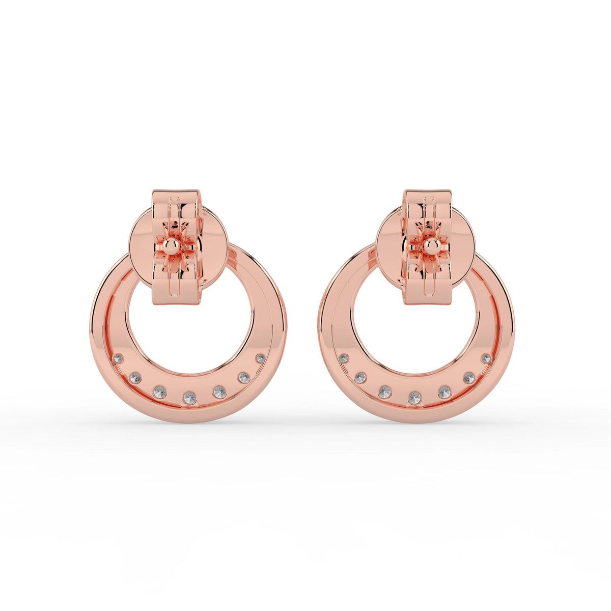 Celeste Halo Curve Spark Studs