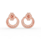 Celeste Halo Curve Spark Studs