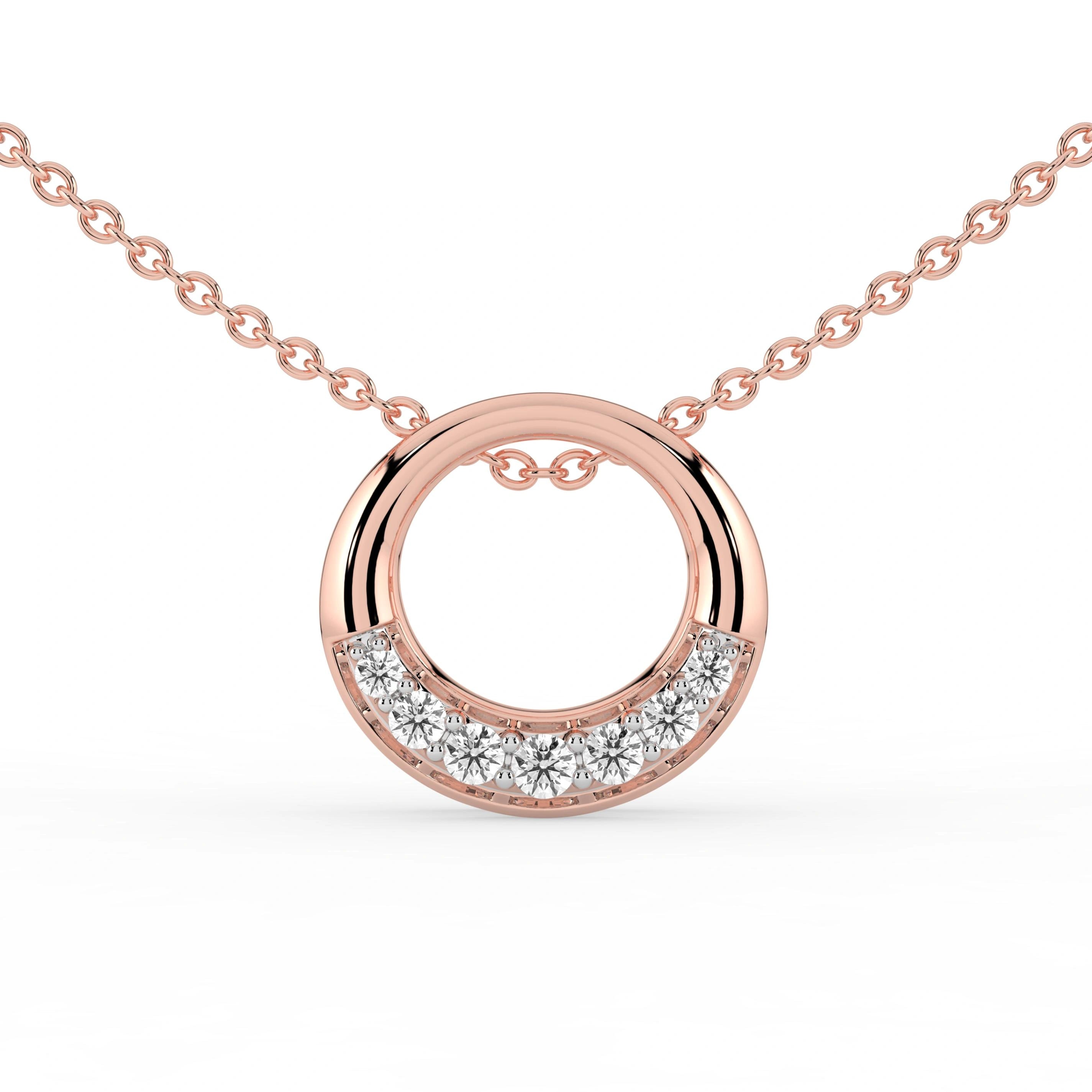 Celeste Radiant Ringlet Pendant