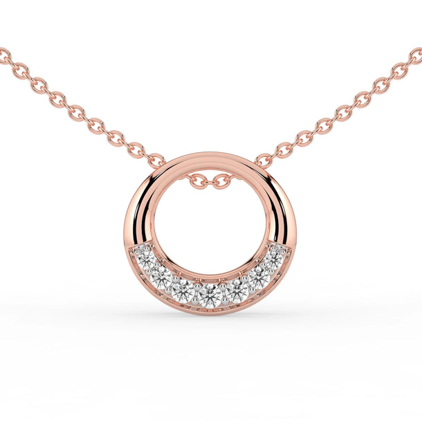 Celeste Radiant Ringlet Pendant