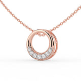 Celeste Radiant Ringlet Pendant