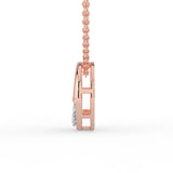Celeste Radiant Ringlet Pendant