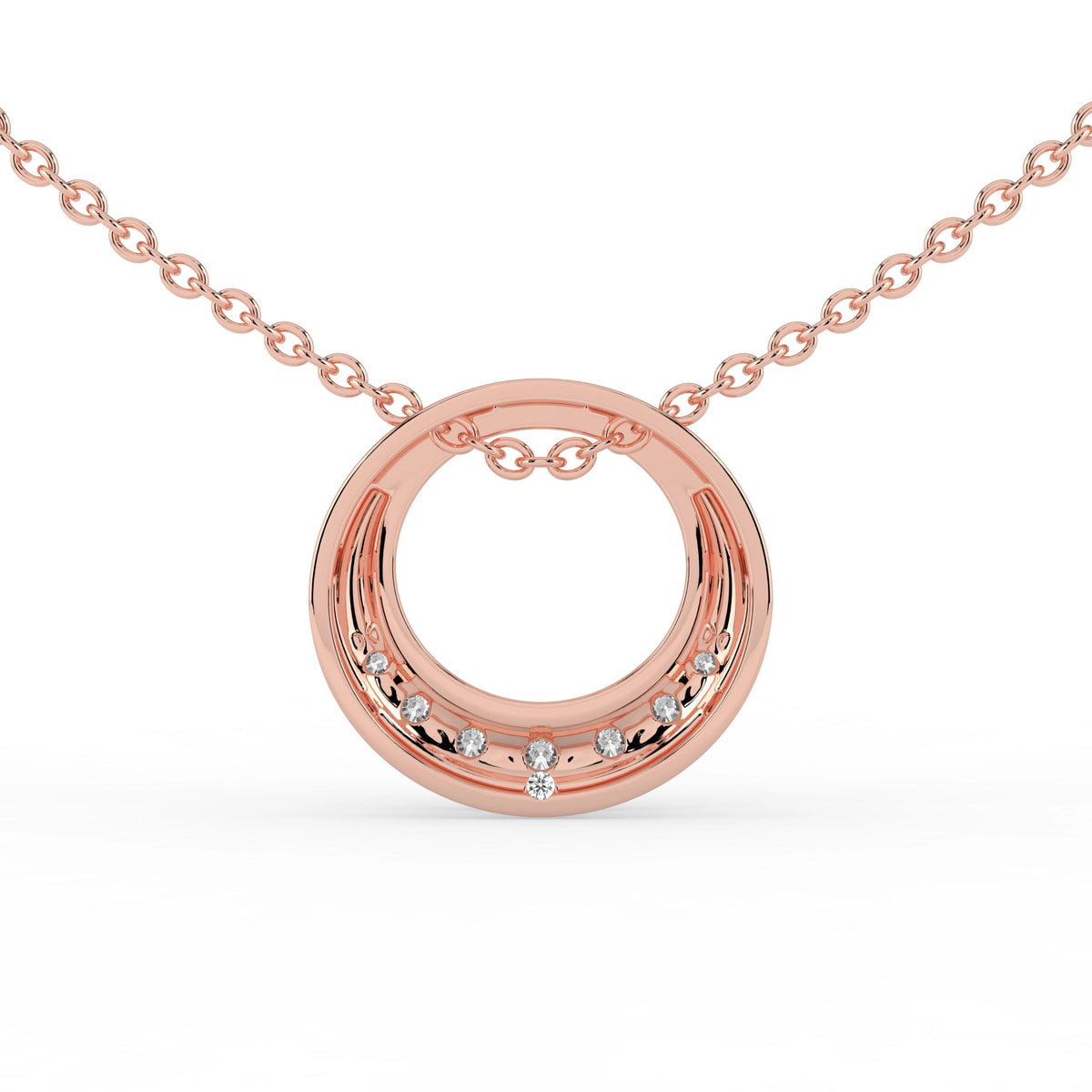 Celeste Radiant Ringlet Pendant