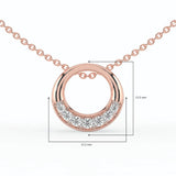 Celeste Radiant Ringlet Pendant