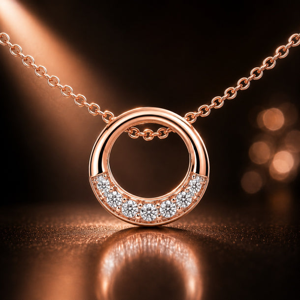 Celeste Radiant Ringlet Pendant
