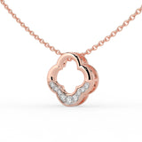 Celeste Clover Glow Slider Pendant