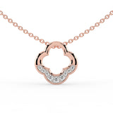 Celeste Clover Glow Slider Pendant